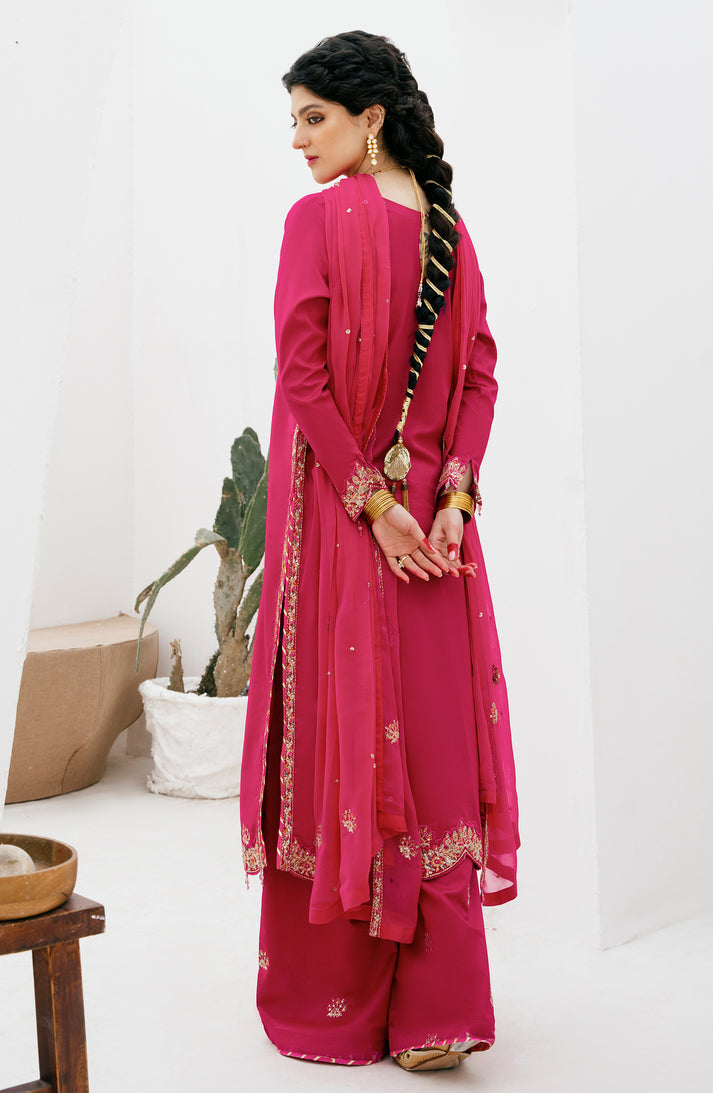 Emaan Adeel | Gul Mohr Eid Pret | DANEEN - House Of Anaya
