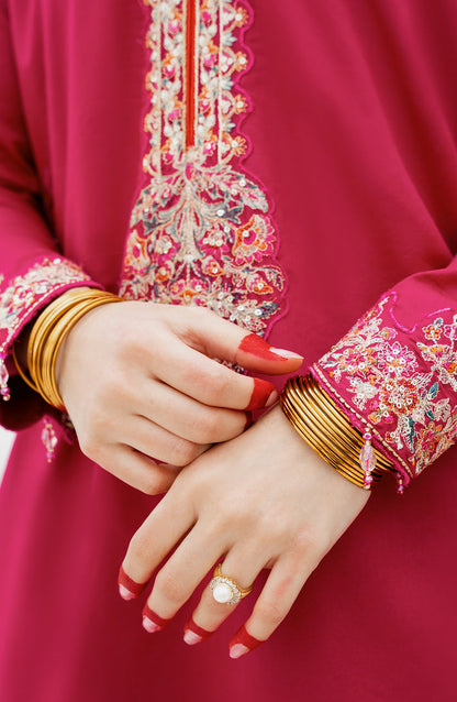 Emaan Adeel | Gul Mohr Eid Pret | DANEEN - House Of Anaya