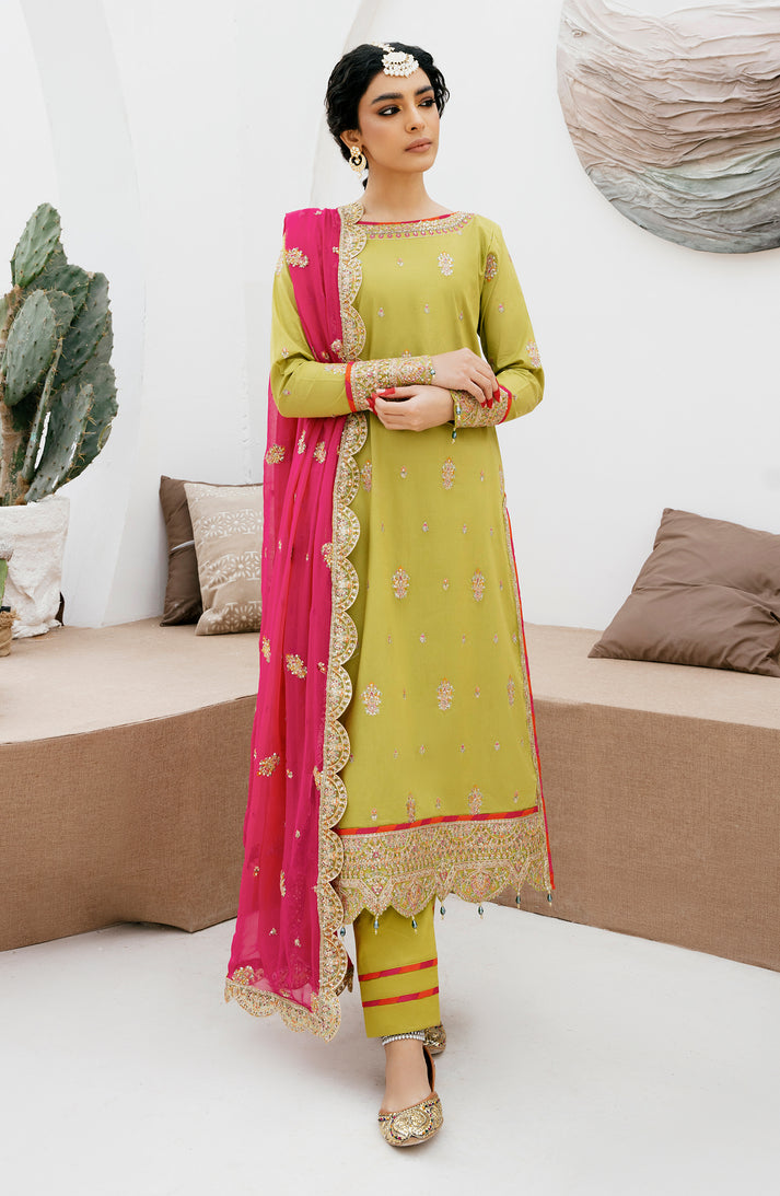 Emaan Adeel | Gul Mohr Eid Pret | ESHAL - House Of Anaya