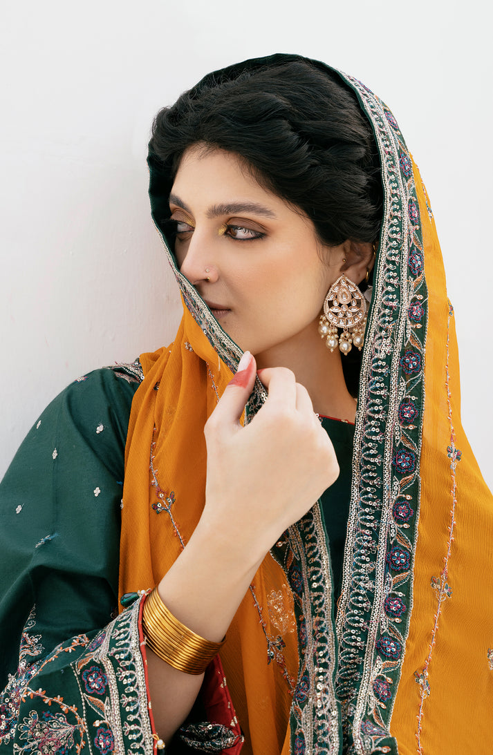 Emaan Adeel | Gul Mohr Eid Pret | NUHA - House Of Anaya