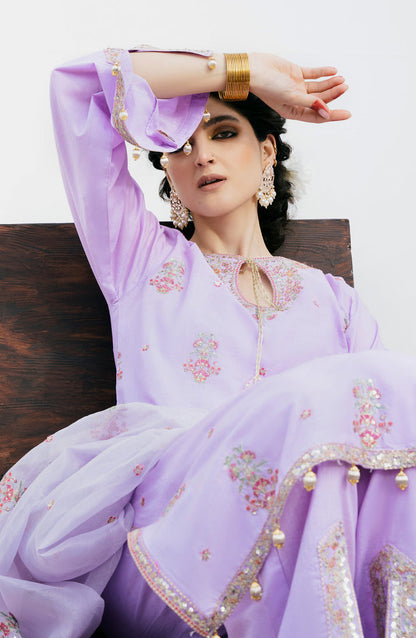 Emaan Adeel | Gul Mohr Eid Pret | ZARQA - House Of Anaya