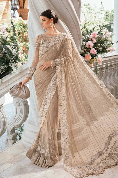 Maria B | Mbroidered Fabrics 2024 | BD-2801 - House Of Anaya