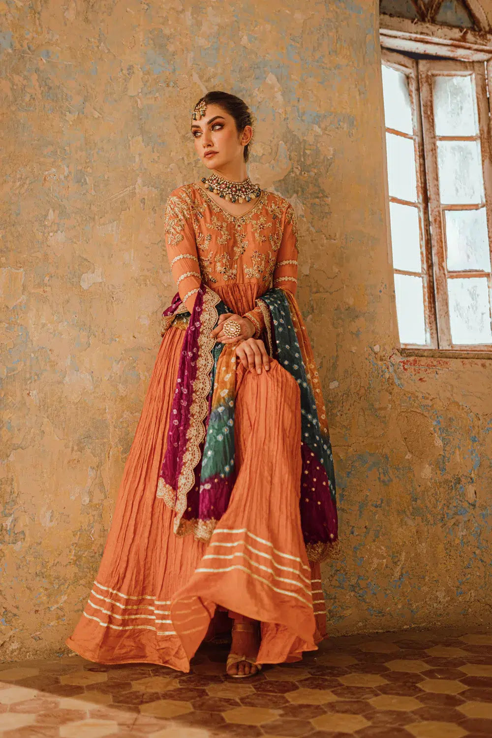 Azure | Embroidered Formals | Embre Blaze - House Of Anaya
