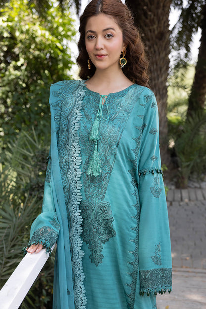Raeesa Premium | Ferya Lawn | Noor E Fajar | Ferya | FD-03 - House Of Anaya