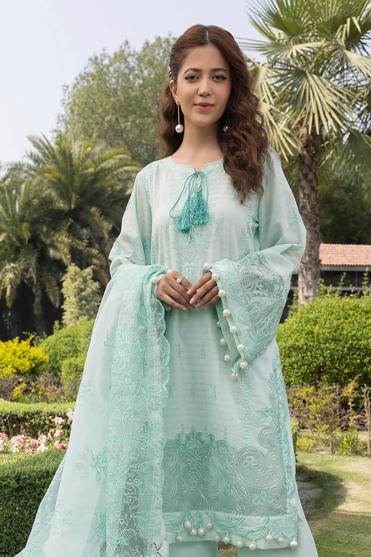 Raeesa Premium | Ferya Lawn | Noor E Fajar | Ferya | FD-04 - House Of Anaya