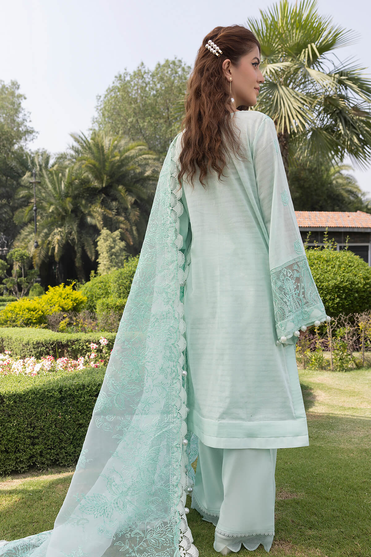 Raeesa Premium | Ferya Lawn | Noor E Fajar | Ferya | FD-04 - House Of Anaya