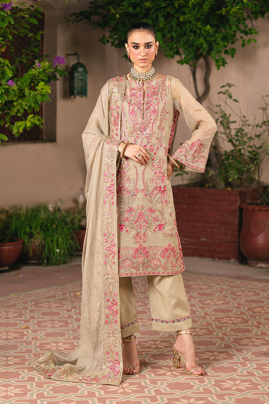 Maryum N Maria | Luxury Stitched | 3 Piece Embroiderd Chiffon GANDHARIKA - FSU5643