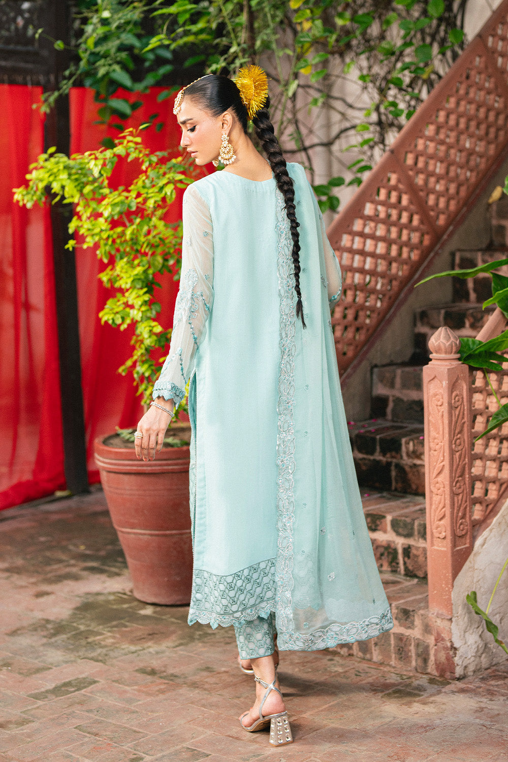 Maryum N Maria | Luxury Stitched | 3 Piece Embroiderd Chiffon GARTHIKA - FSU5646
