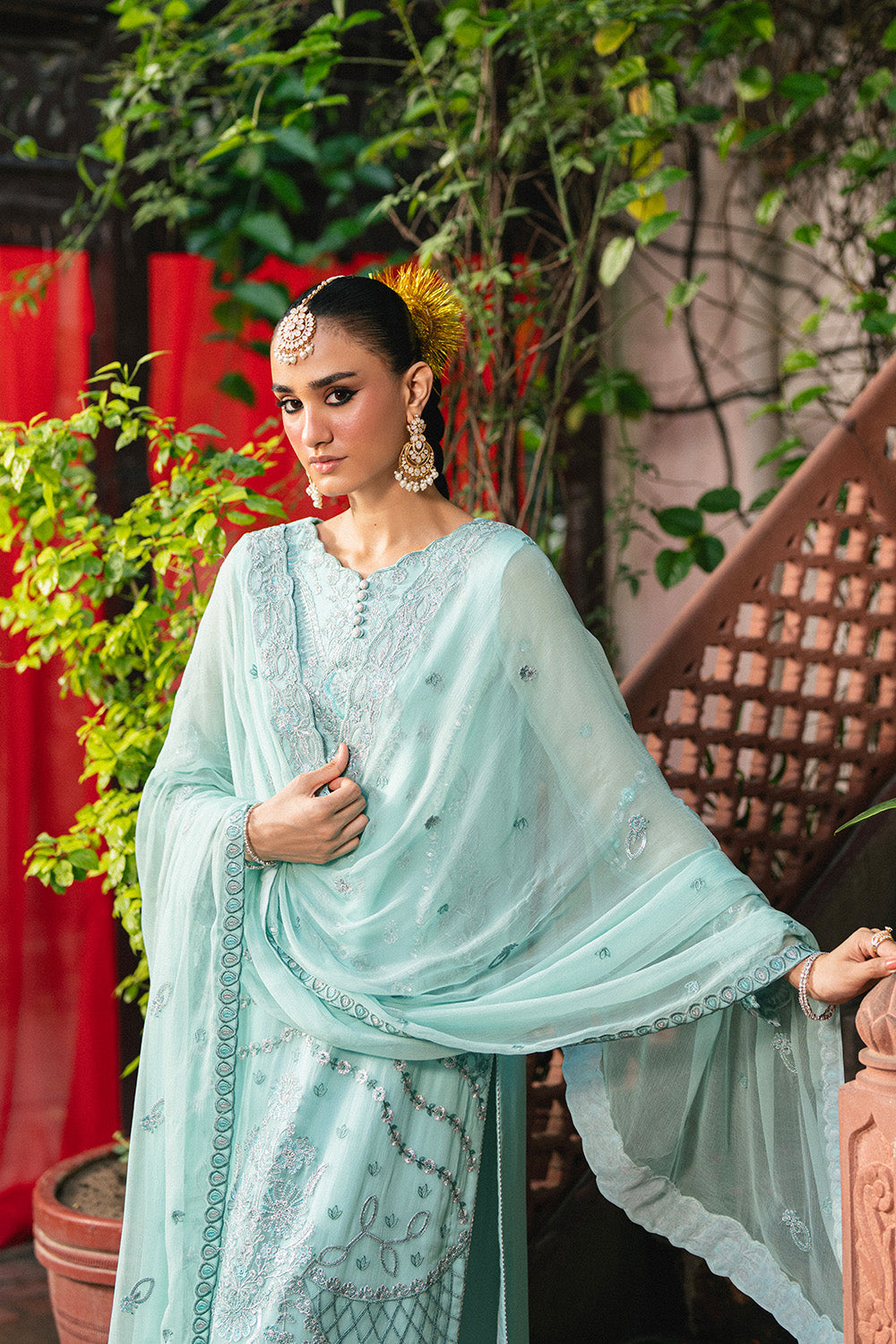 Maryum N Maria | Luxury Stitched | 3 Piece Embroiderd Chiffon GARTHIKA - FSU5646
