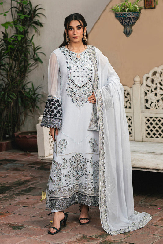 Maryum N Maria | Luxury Stitched | 3 Piece Embroidered Chiffon LILIYA - FSU5657