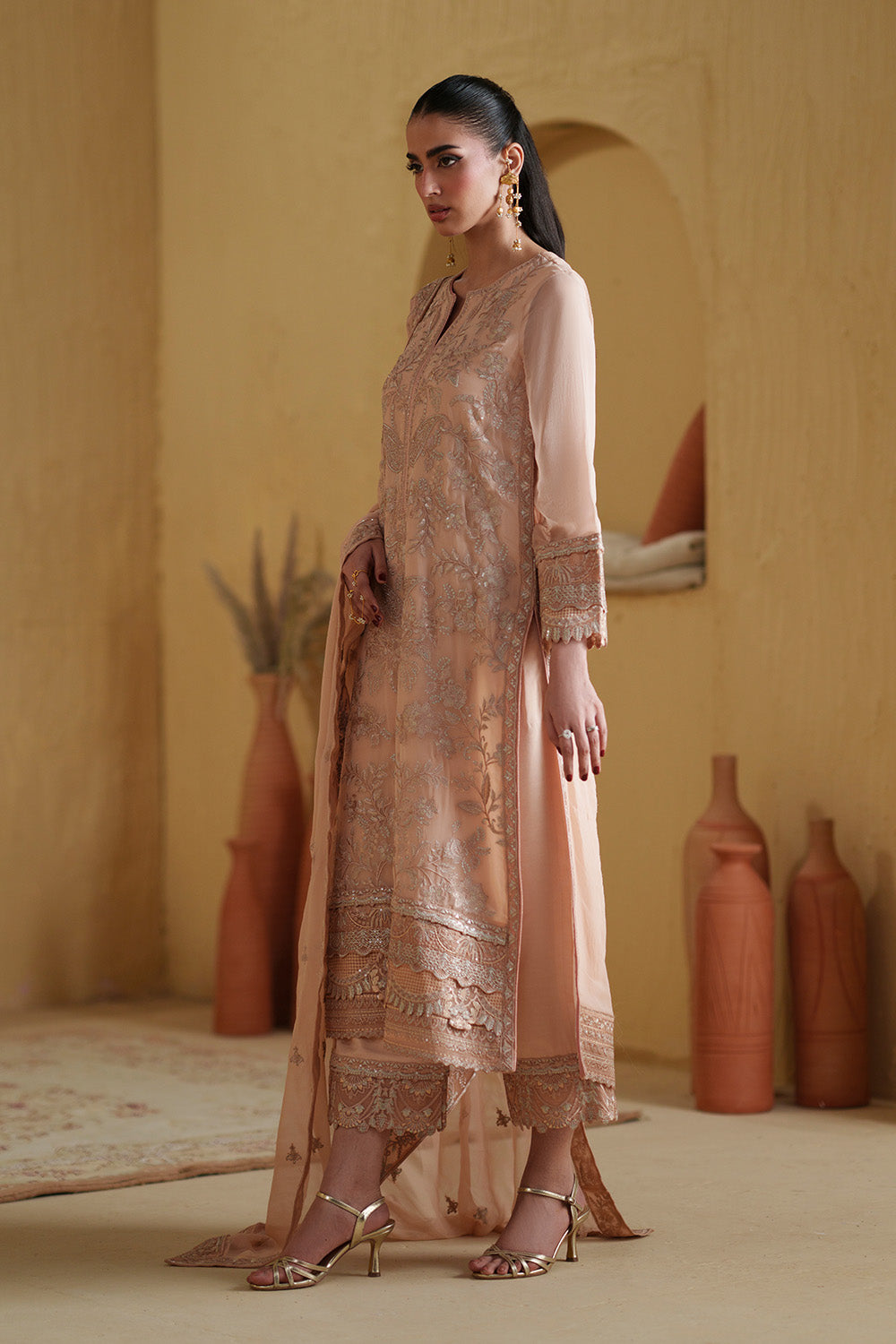Maryum N Maria | Luxury Stitched | 3 Piece Embroiderd Chiffon HATHOR - FSU5663