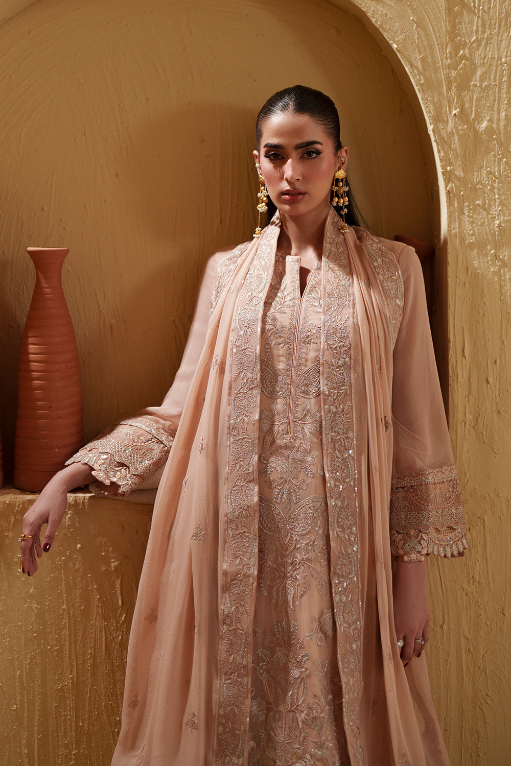 Maryum N Maria | Luxury Stitched | 3 Piece Embroiderd Chiffon HATHOR - FSU5663