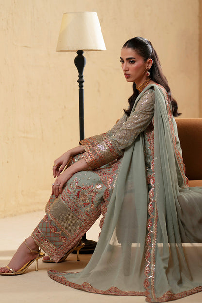 Maryum N Maria | Luxury Stitched | 3 Piece Embroiderd Chiffon BASTET - FSU5668