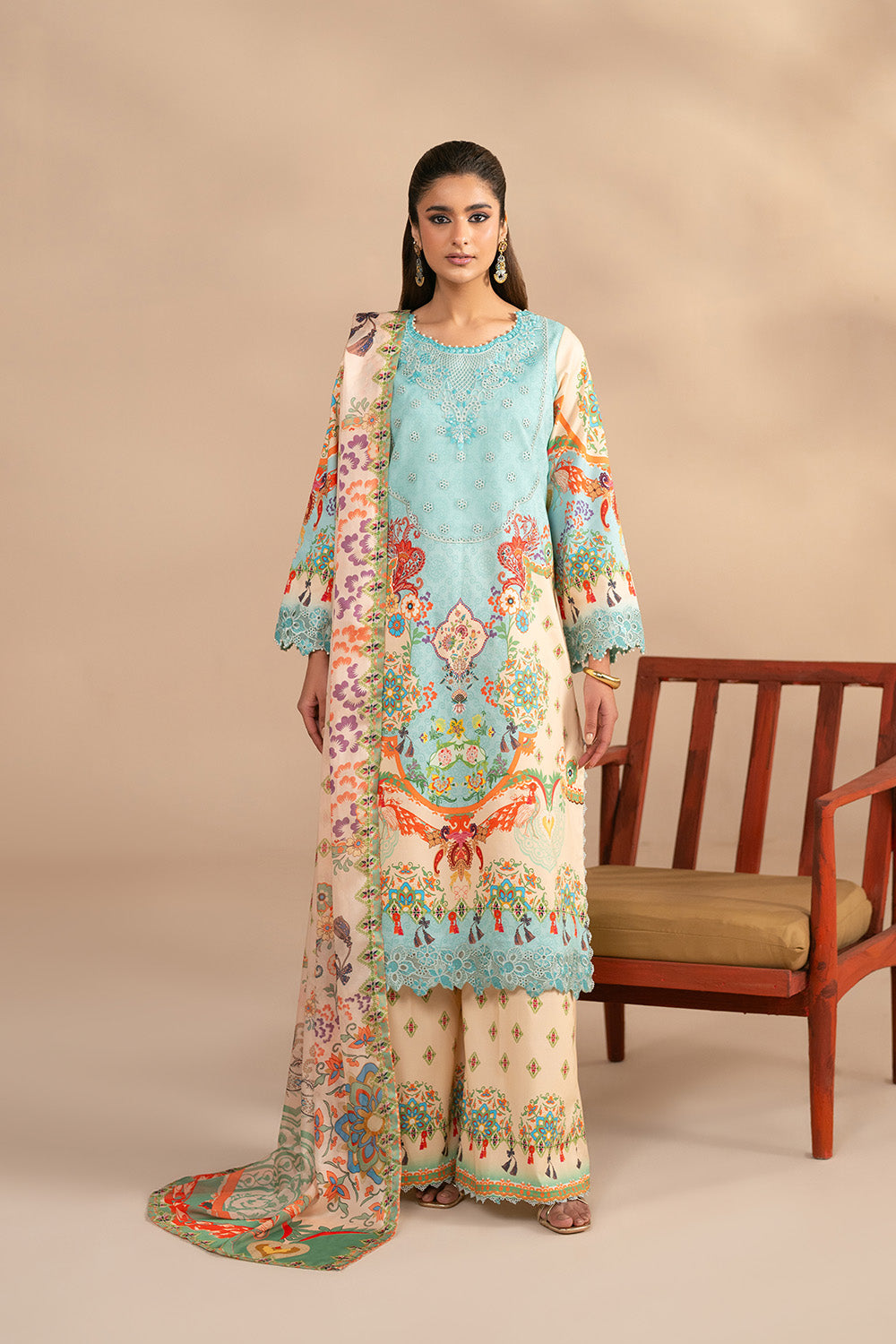 Maryum N Maria | Luxury Stitched | VRISHTI - FWU6120