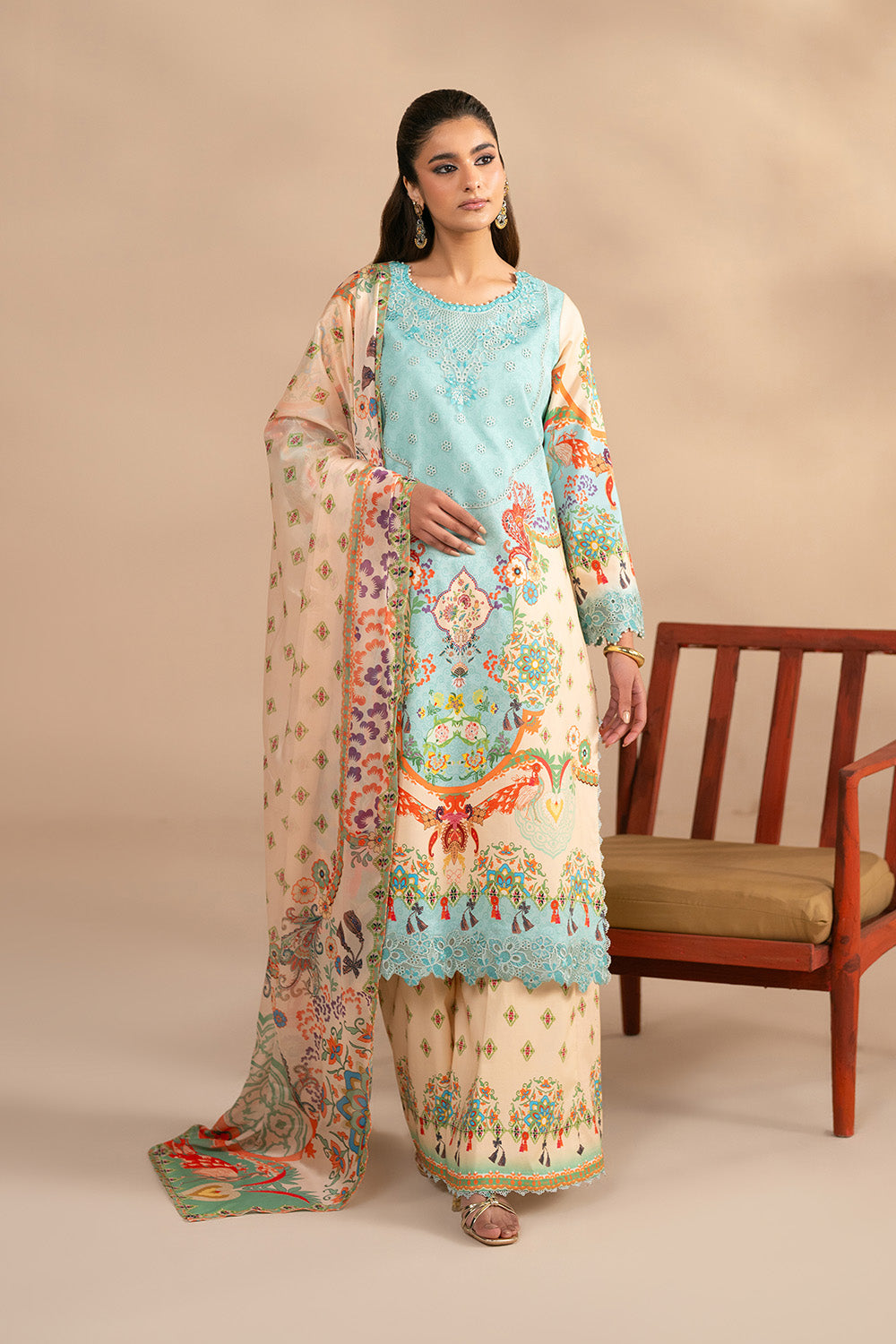 Maryum N Maria | Luxury Stitched | VRISHTI - FWU6120