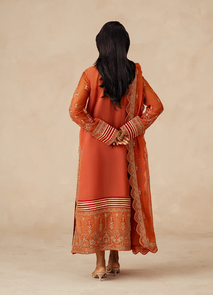 Maryum N Maria | Mehrun | 3 Piece Embroidered Chiffon ROYA - FSU5610