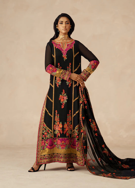 Maryum N Maria | Mehrun | 3 Piece Embroidered Chiffon AZILA - FSU5615