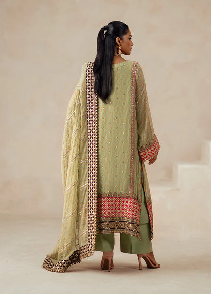 Maryum N Maria | Mehrun | 3 Piece Embroidered Chiffon ADVIKA - FSU5616