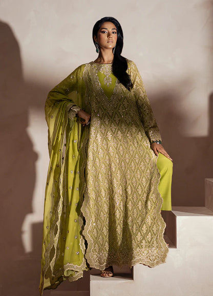 Maryum N Maria | Mehrun | 3 Piece Embroidered Chiffon SYRA - FSU5617