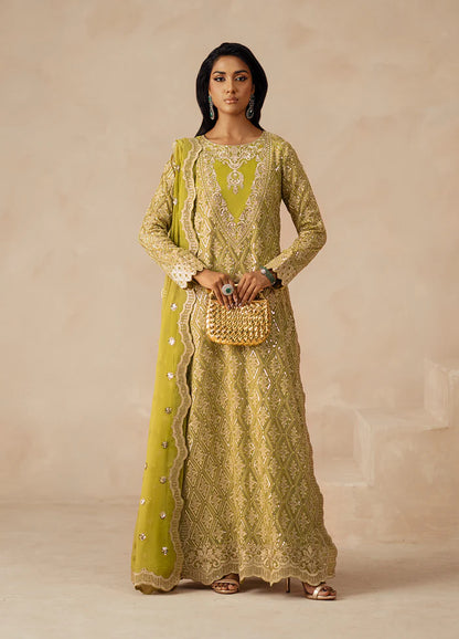 Maryum N Maria | Mehrun | 3 Piece Embroidered Chiffon SYRA - FSU5617