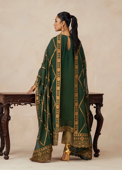Maryum N Maria | Mehrun | 3 Piece Embroidered Chiffon JASMINE - FSU5618