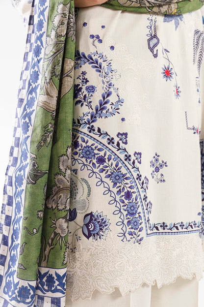 Sana Safinaz | Luxury Pret | Muzlin Linen Suit FW25MUZ020BP3