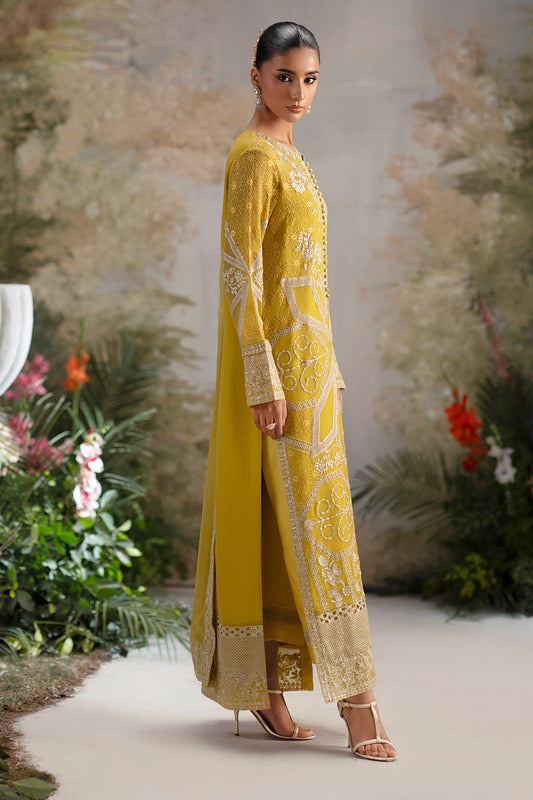 Maryum N Maria | Luxury Stitched | 3-Piece-Embroiderd-Chiffon OLICHUDAR - FWU5692