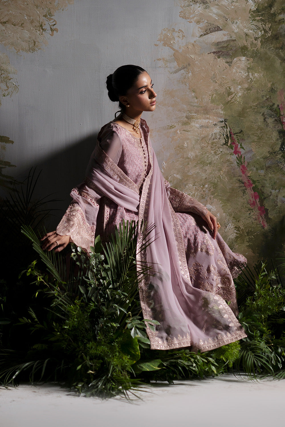 Maryum N Maria | Luxury Stitched | 3-Piece-Embroiderd-Chiffon OLIMANI - FWU5695