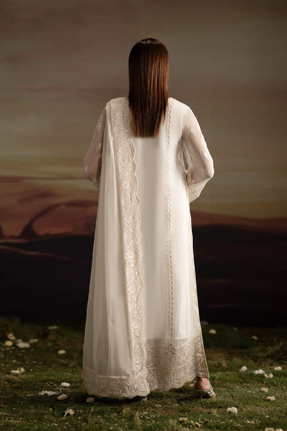 Maryum N Maria | Luxury Stitched | 3-Piece-Embroiderd-Chiffon ISHVA - FWU5702