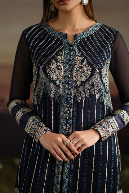 Maryum N Maria | Luxury Stitched | 3-Piece-Embroiderd-Chiffon INDU - FWU5706