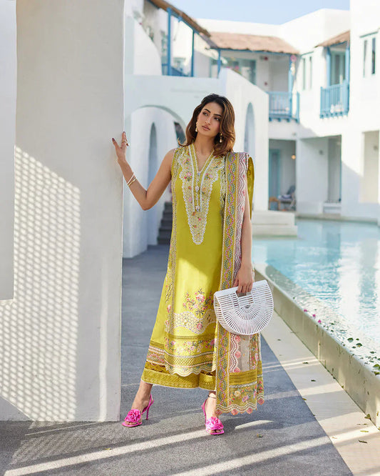 Faiza Saqlain | Liliana Luxury Lawn 24 | Estera - House Of Anaya