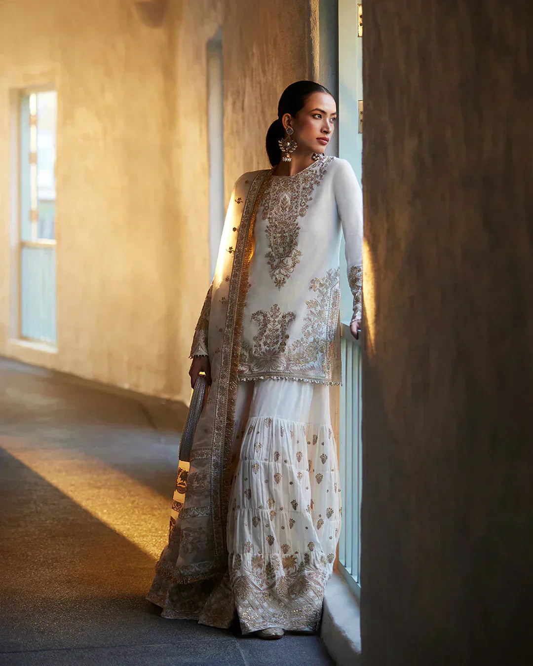 Faiza Saqlain | Liliana Luxury Lawn 24 | Mirhana - House Of Anaya