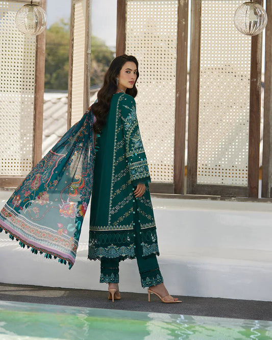 Faiza Saqlain | Liliana Luxury Lawn 24 | Milena - House Of Anaya