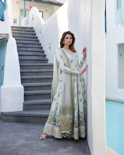 Faiza Saqlain | Liliana Luxury Lawn 24 | Avelina - House Of Anaya