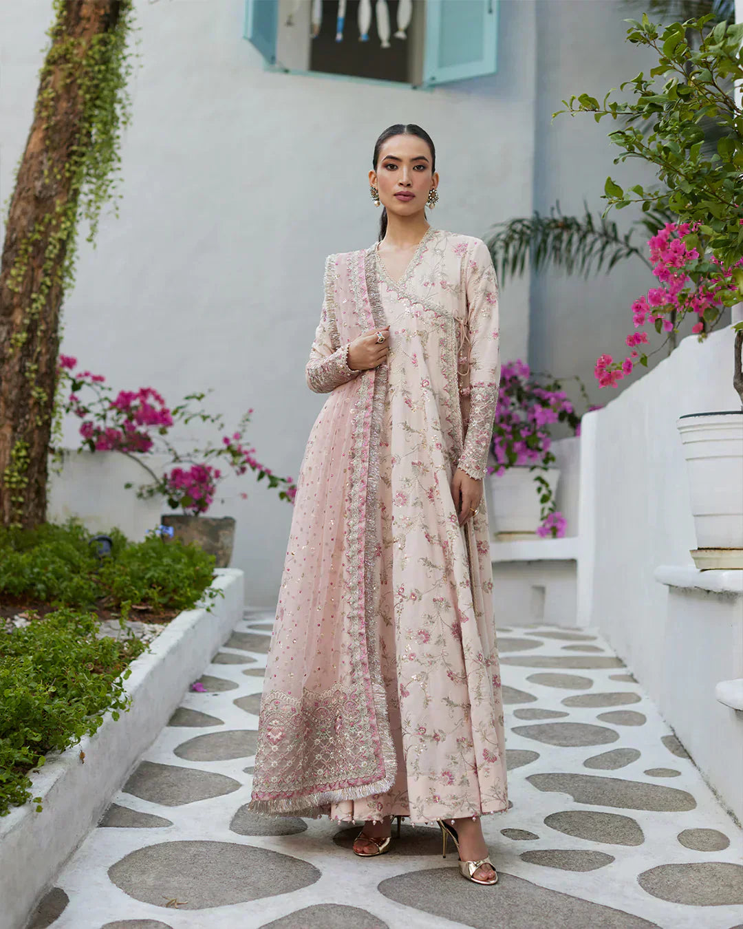 Faiza Saqlain | Liliana Luxury Lawn 24 | Karine - House Of Anaya