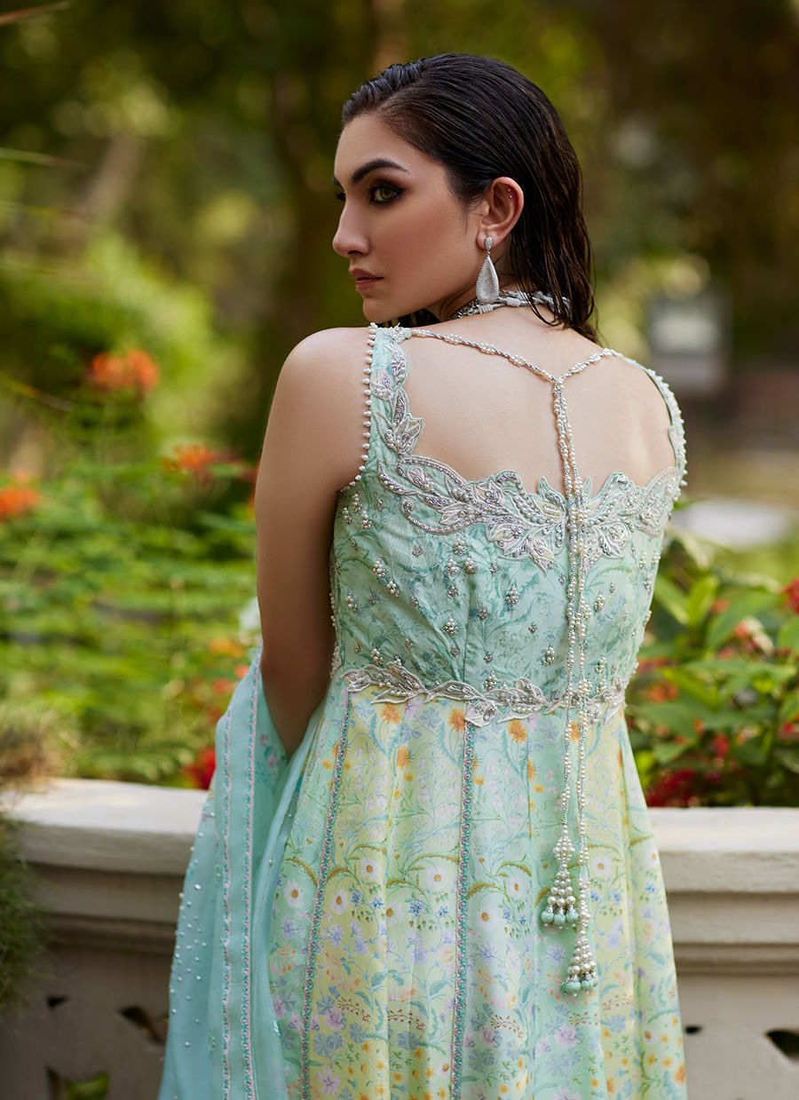 Farah Talib Aziz | Mayna Festive Prints 24 | Ifaa Kalidaar