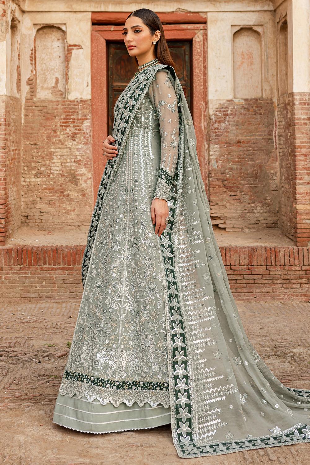 Farasha | Ritzier Wedding Formals |  Grey Veil