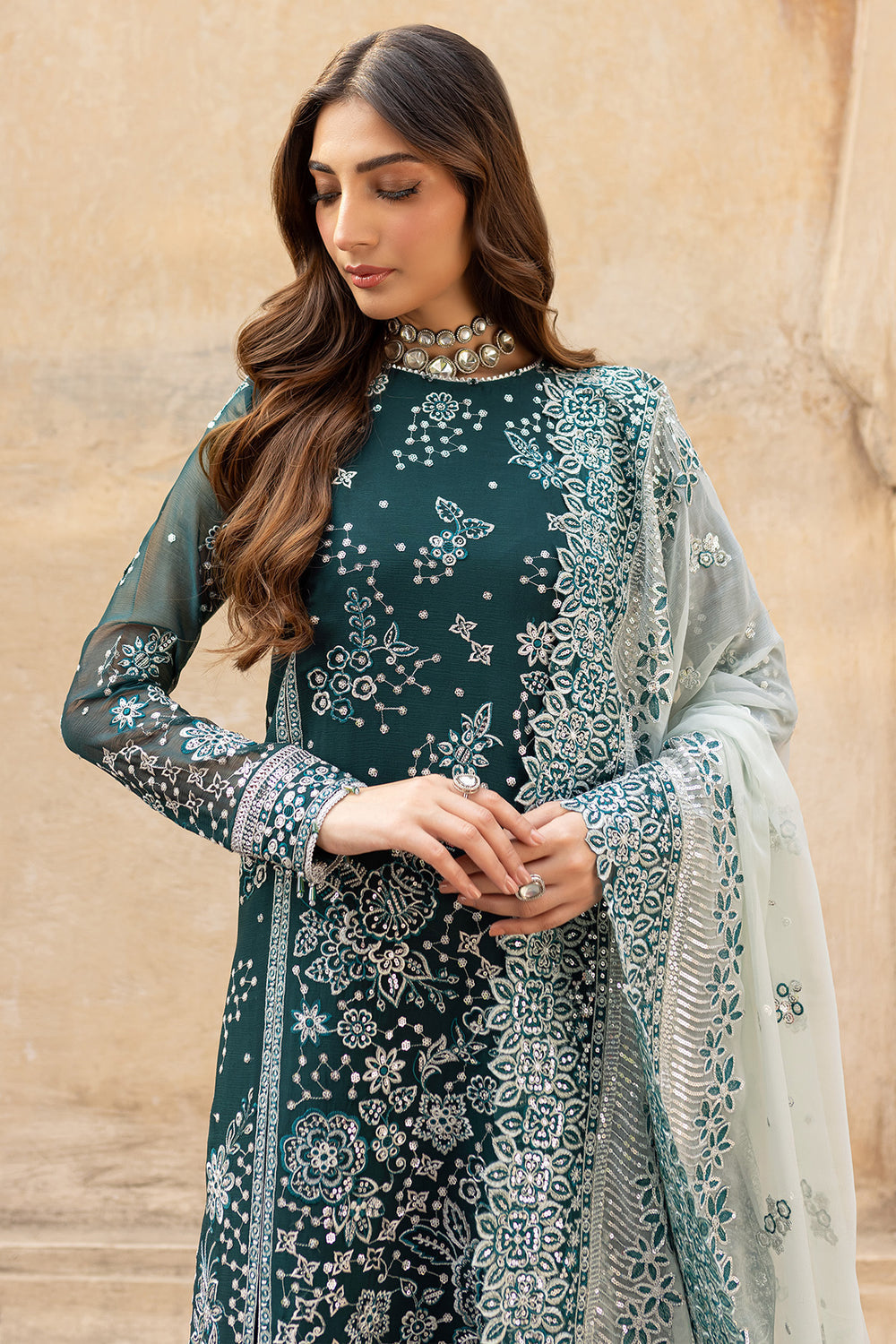 Farasha | Ritzier Wedding Formals |  Teal Dreams