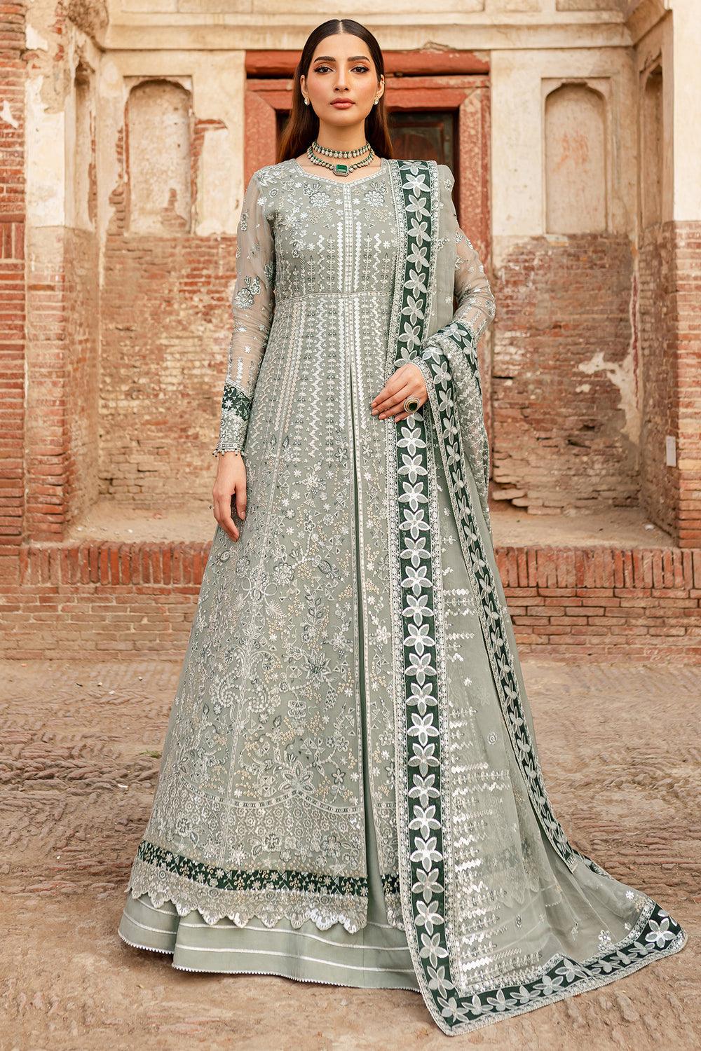 Farasha | Ritzier Wedding Formals |  Grey Veil