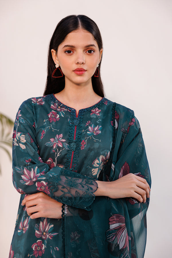 Farasha | Printed Essentials | FLORAL HAZE - House Of Anaya