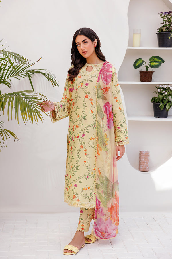 Farasha | Printed Essentials | PASTEL GLEAM - House Of Anaya