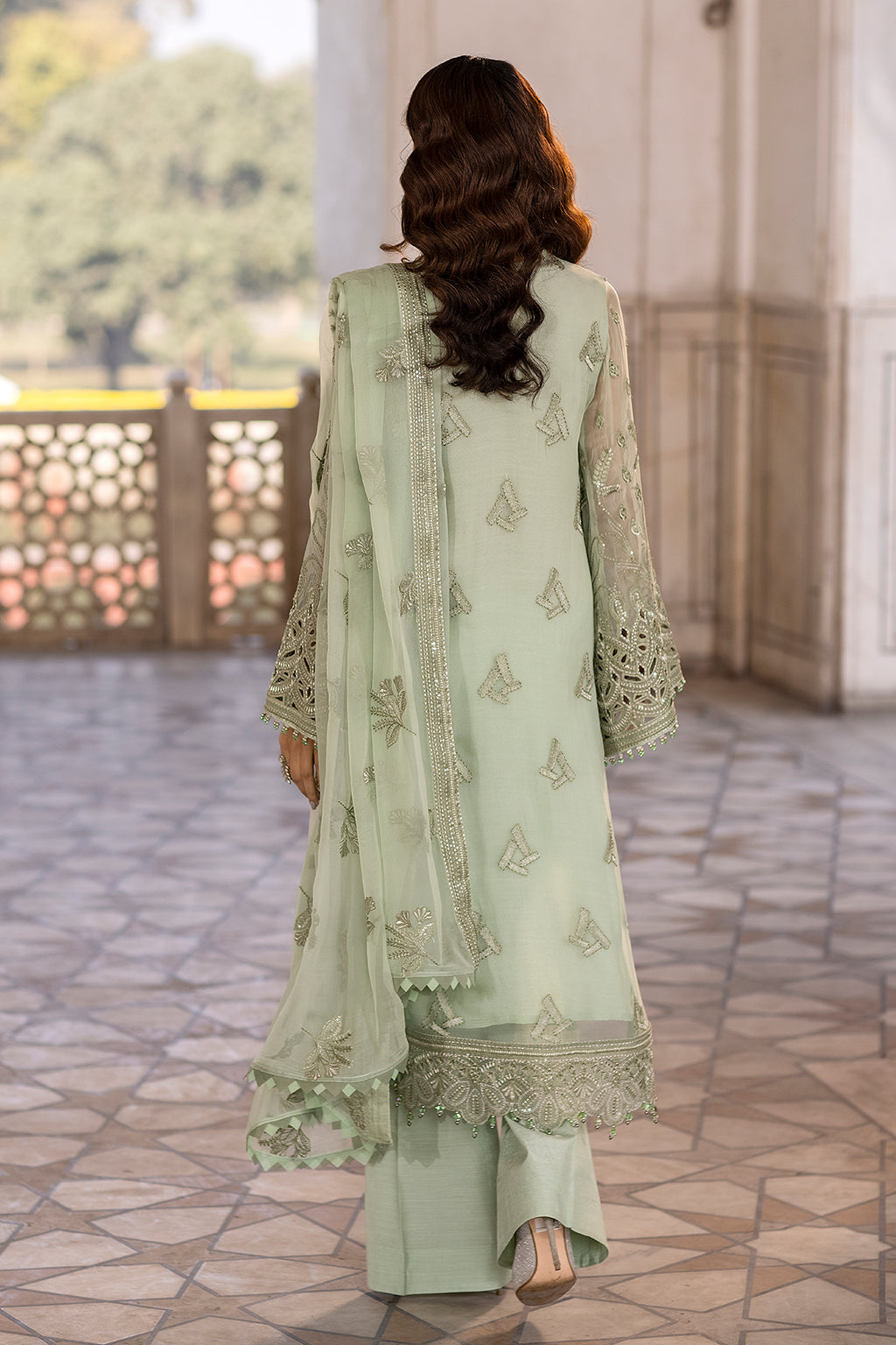 Flossie | Safeera Formals vol 13 | LUSTER GREEN
