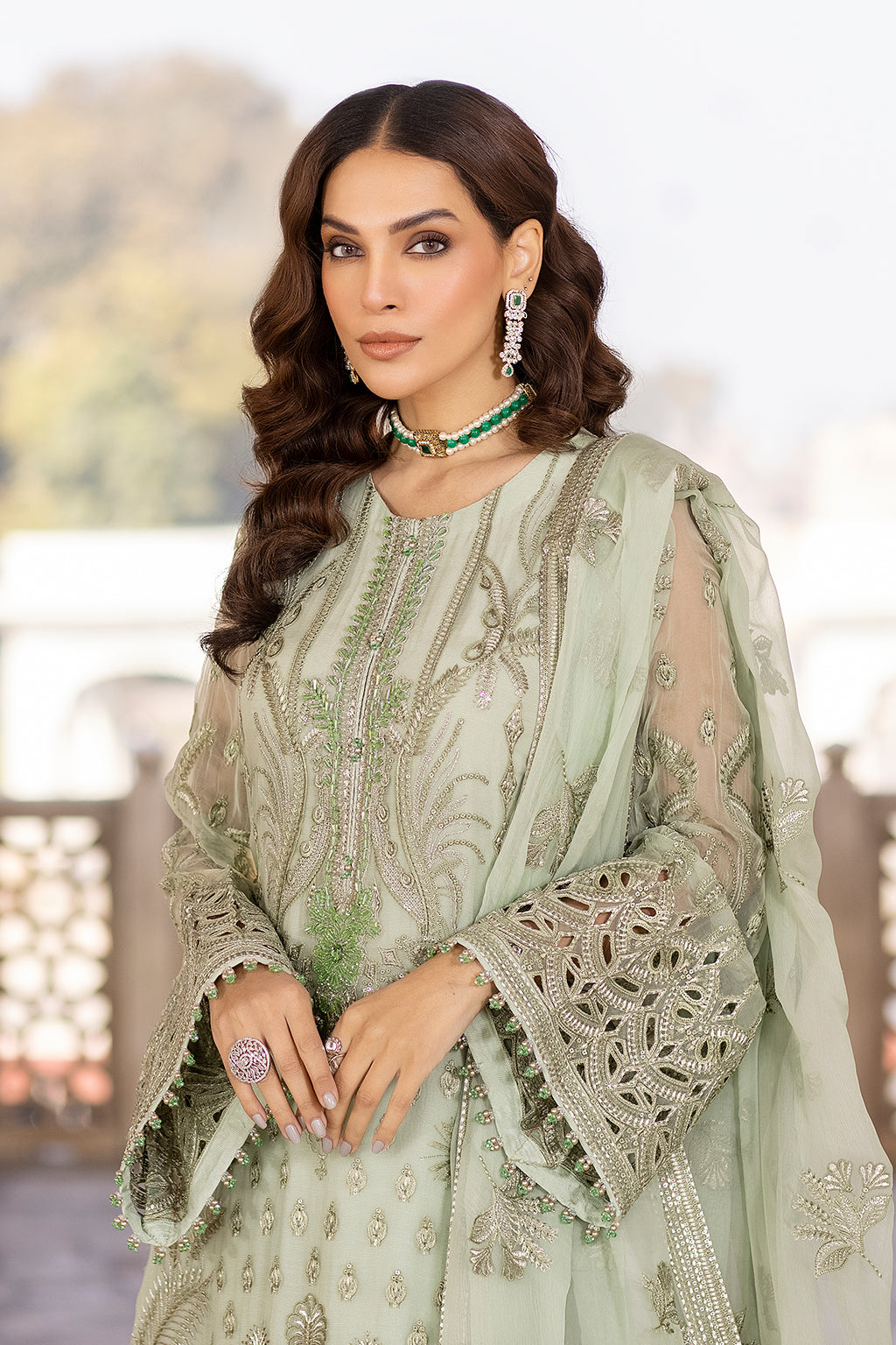Flossie | Safeera Formals vol 13 | LUSTER GREEN