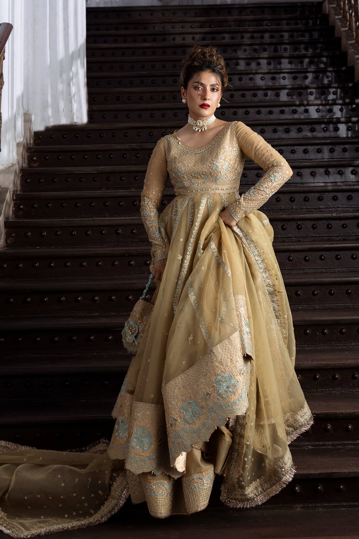 Erum Khan | Jahan Wedding 25 | Golden Glow