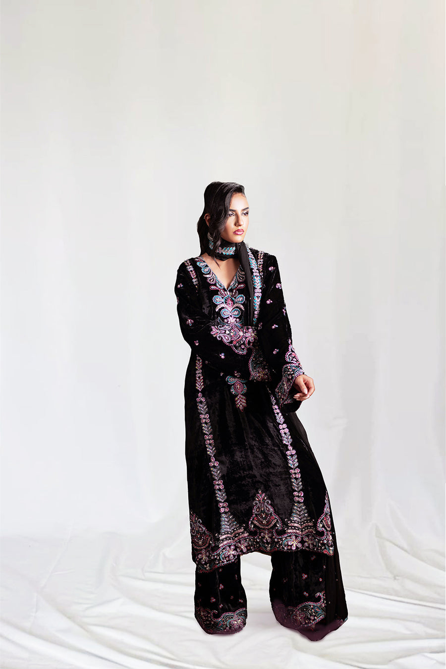 Saira Rizwan | Velvet Pret 25 | ZARQ-SRVP25-03