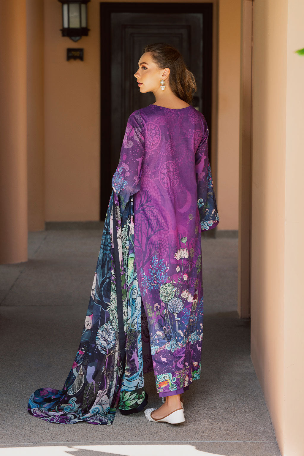 Ramsha | Ghazal Luxury Lawn | G-305 - House Of Anaya