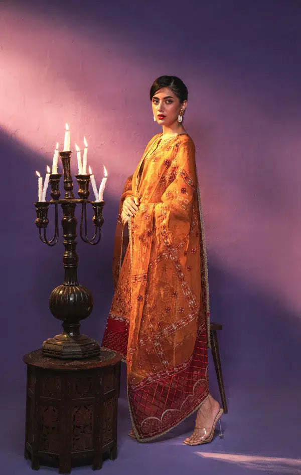 Gisele | Zarish Festive Collection 23 | Gul Makai - House Of Anaya