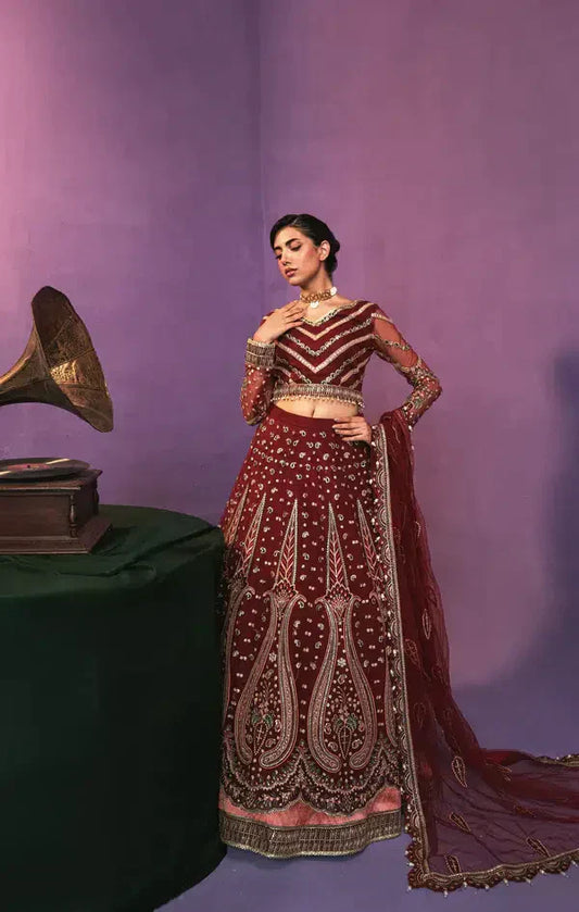 Gisele | Zarish Festive Collection 23 | Lalzari - House Of Anaya
