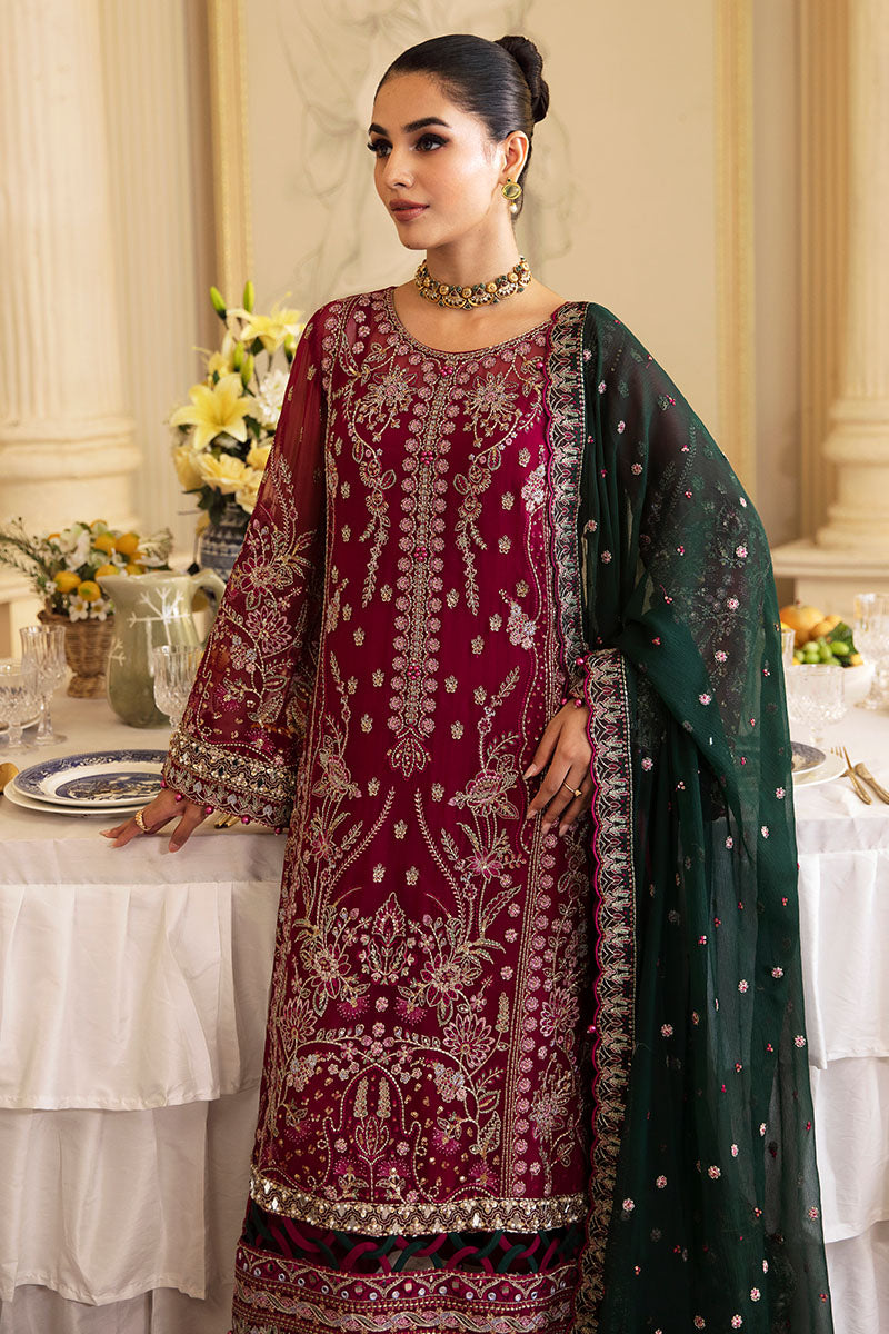 Gulaal | Embroidered Chiffon 24 | Blanca - House Of Anaya