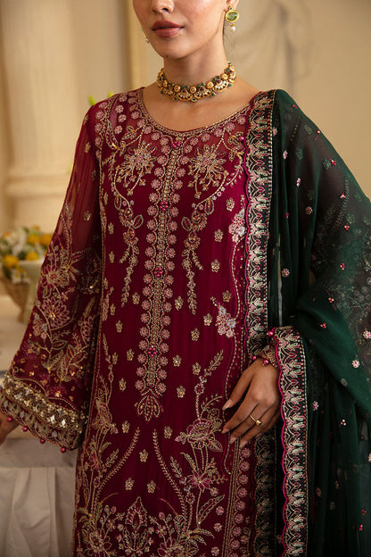 Gulaal | Embroidered Chiffon 24 | Blanca - House Of Anaya